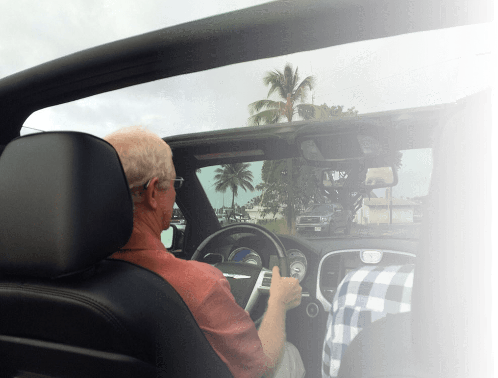 About Mark - Local Guide Driving Convertible